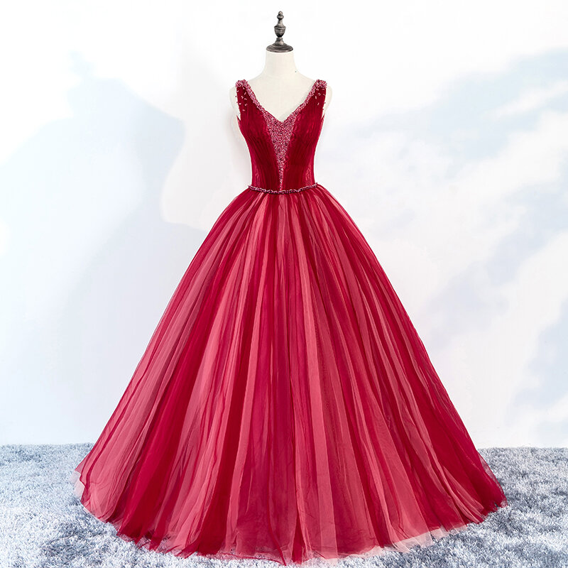 فساتين Quinceanera خمر 2020 فستان رسمي ساحر فستان حفلة فستان فيستدو دي فيستا رداء دي ماري