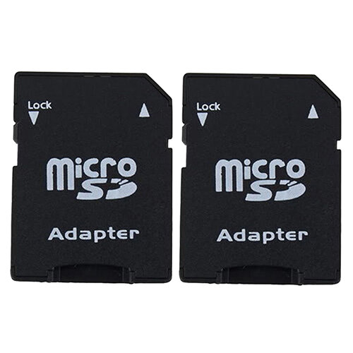 محول بطاقة ذاكرة Micro SD ، محول بطاقة TF إلى SD ، SDHC ، 2 قطعة ، بالجملة