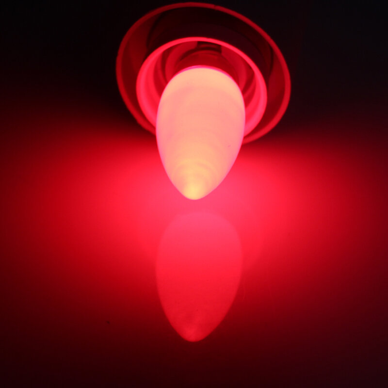 Lampadina-لمبة إضاءة led صغيرة E12 ، 1.5 واط ، شمعة حمراء ، 220 فولت ، موفرة للطاقة ، لوتس أحمر بوذا