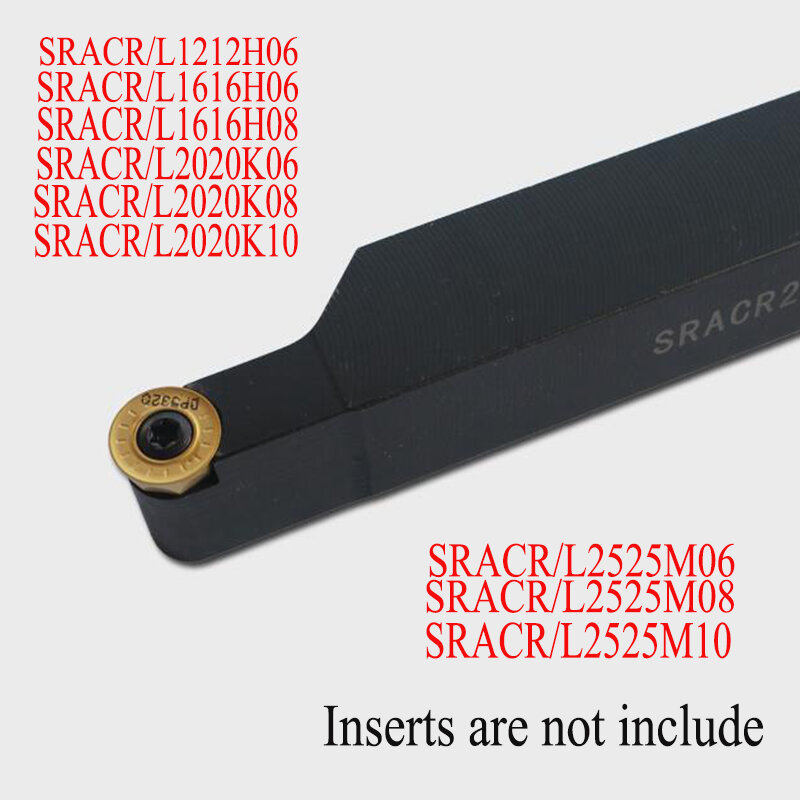 SRACR1212H06/SRACL1212F06/SRACR1616H06/SRACL1616H06/SRACL1616H06/SRACL1616H08/SRACR2020K06/SRACR2020K08/SRACR2525M06 حامل التصنيع باستخدام الحاسب الآلي