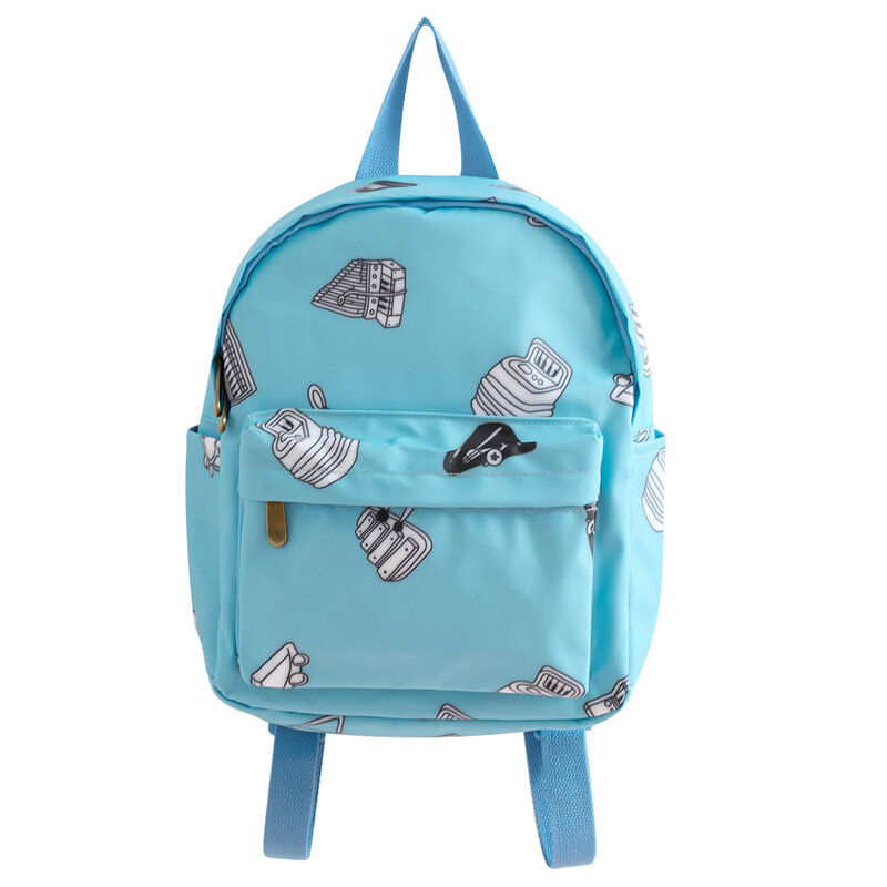 تصميم عصري مقاوم للماء كامل طباعة المرأة حقيبة ظهر صغيرة الفتيات حقيبة كتف حقائب السفر الصغيرة Preppy Backbags 12IN 14IN