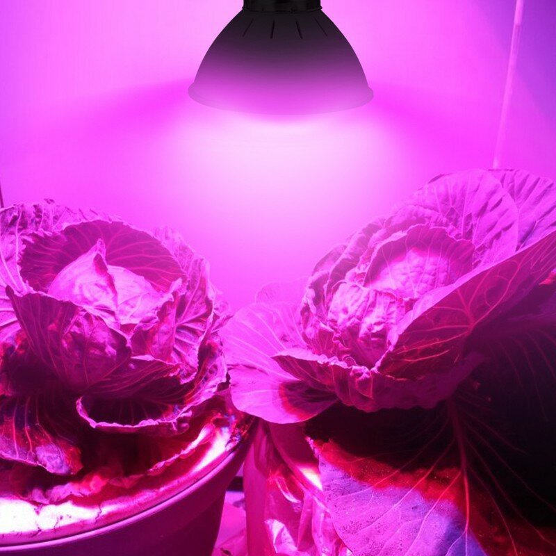 مصباح نمو النبات LED ، E27 GU10 ، AC220V ، 110V ، الزراعة المائية ، إضاءة الدفيئة ، الزهور