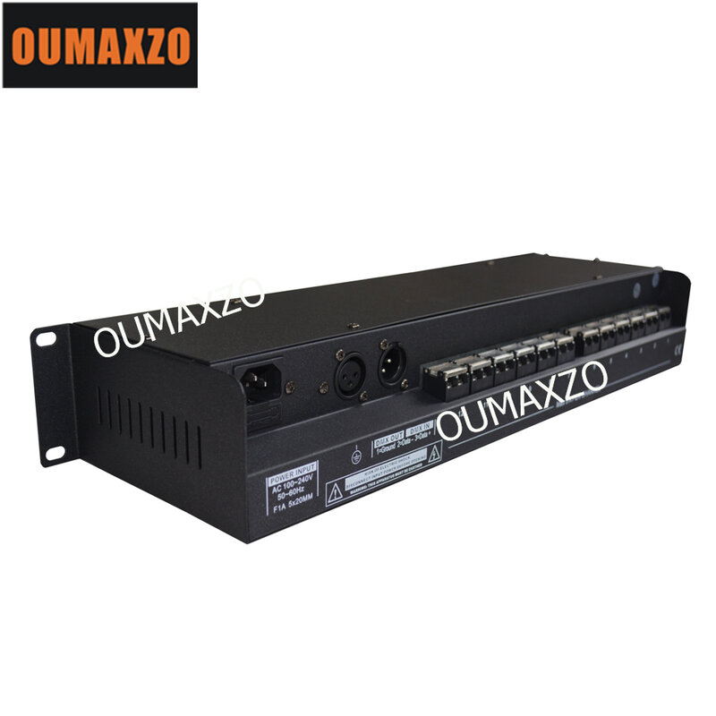 OUMAXZO-1306C 12ch dmx السلطة سويتون حزمة 12 قناة عالمية 12 قناة DMX سويتون حزمة منتجات التحكم في الإضاءة