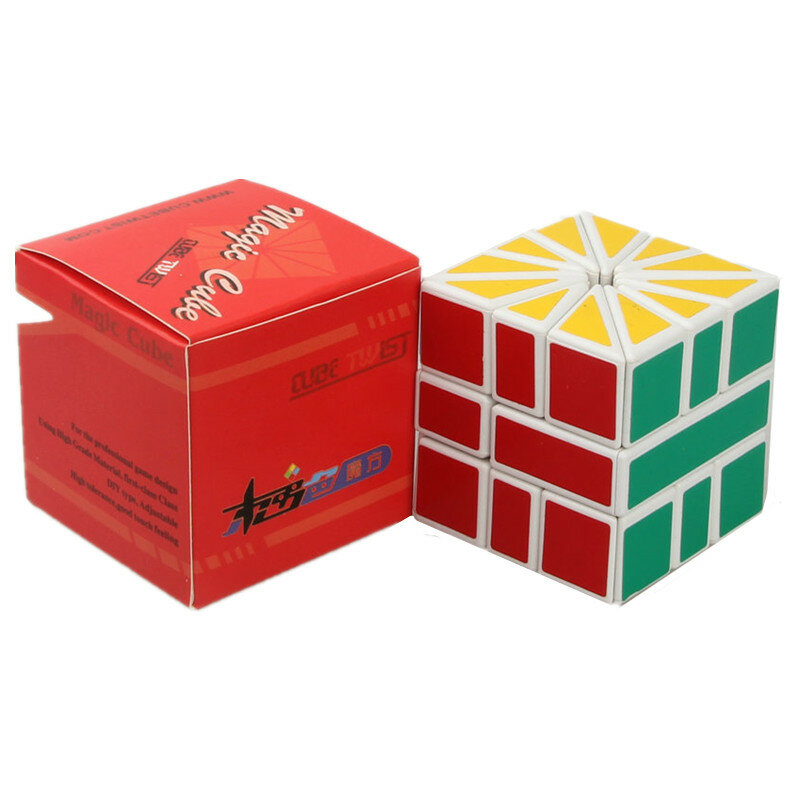 CubeTwist ساحة-2 SQ2 سرعة سحر مكعب الألغاز 3X3X3 مرآة مكعب الألعاب التعليمية هدايا عيد الميلاد للأطفال