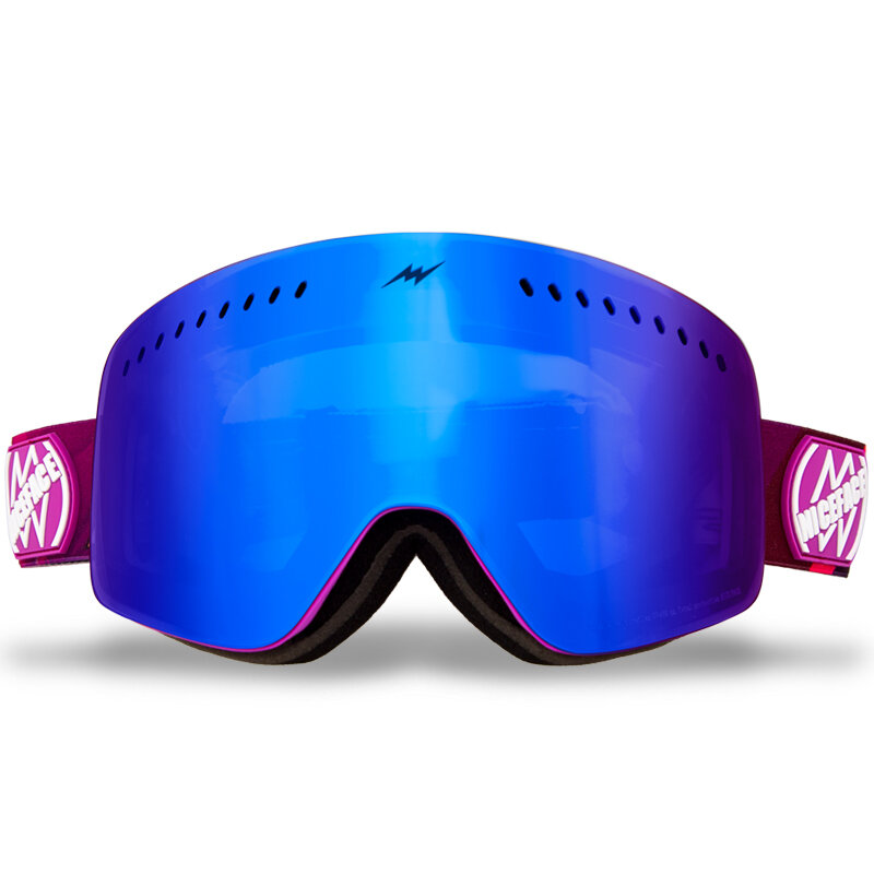 جديد تزلج نظارات مزدوجة UV400 مكافحة الضباب شخصية كبيرة نمط قناع للتزلج نظارات التزلج الرجال النساء الثلوج على الجليد نظارات Skiado
