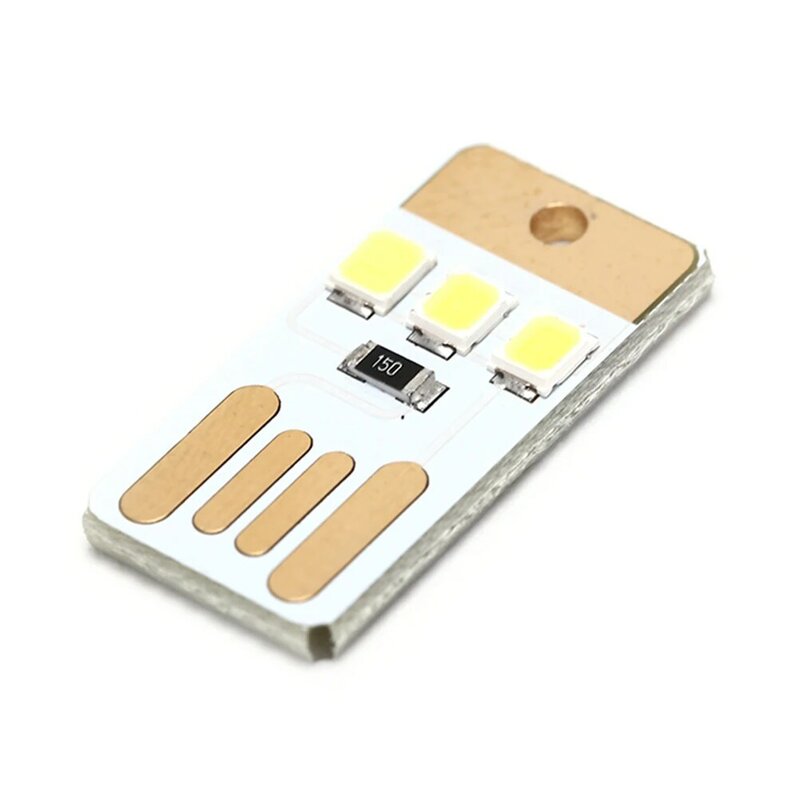 5 قطعة/الوحدة بطاقة جيب صغيرة USB الطاقة سلسلة المفاتيح LED ضوء الليل 0.2 واط USB LED لمبة كتاب ضوء للكمبيوتر المحمول Powerbank ليلة مصباح
