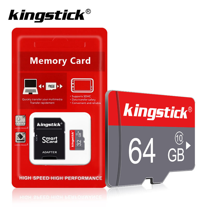 100% بطاقة ذاكرة مايكرو SD الأصلية 8GB 16GB 32GB Class10 MicroSD 128GB C10 بطاقة ذاكرة فلاش TF محرك أقراص فلاش 64gb للهاتف