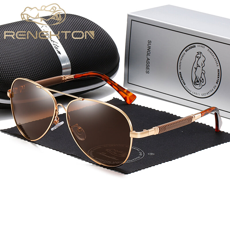 رينجكتون تصميم سبائك التيتانيوم النظارات الشمسية الرجال الاستقطاب نظارات شمسية النساء الطيار التدرج نظارات مرآة ظلال Oculos دي سول