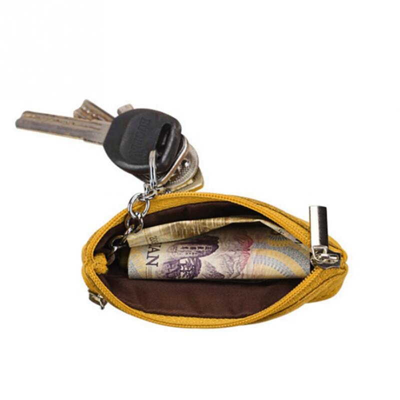 بطاقة محفظة بولي Leather جلد محفظة للعملة المرأة الصغيرة تغيير أكياس المال جيب محافظ حافظة مفاتيح صغيرة وظيفية الحقيبة سستة
