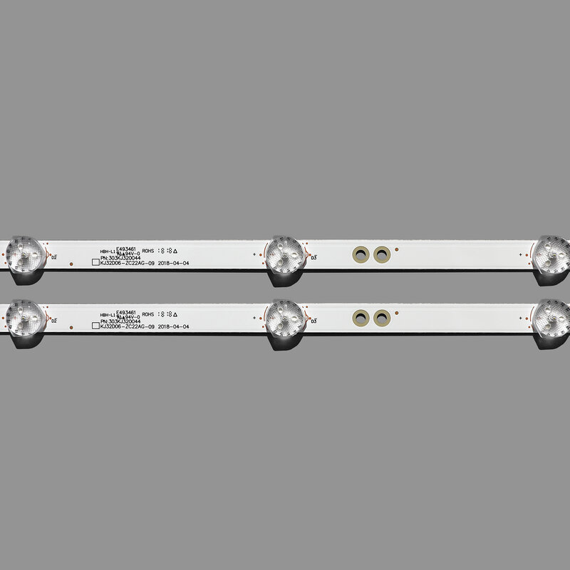 2 قطعة LED قطاع ل HARTENS HTV-32R01-T2C/A4/B V320BJ6-Q01 شرائط مصباح KJ32D06-ZC22AG-09