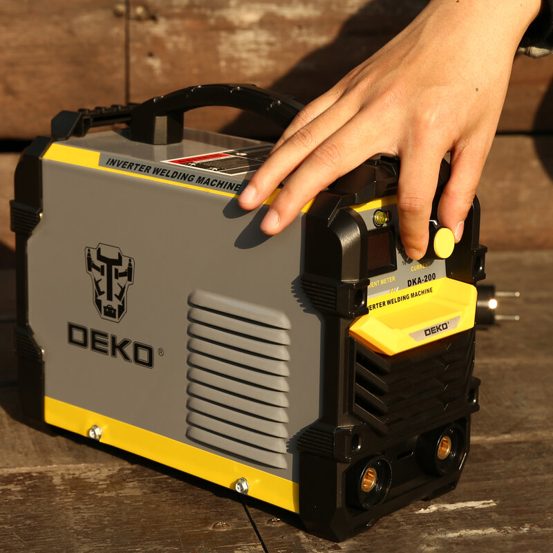 DEKO DKA سلسلة 220 فولت 4.1KVA العاكس ألة لحام كهربائي MMA لحام العمل