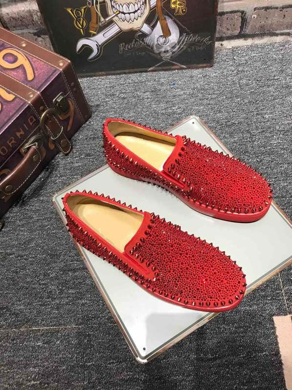 الصيف المتسكعون النساء أحذية الأحمر أسفل أحذية للرجال عادية مبركن الانزلاق على أحذية مشي أحذية مصممين الفاخرة عالية الجودة