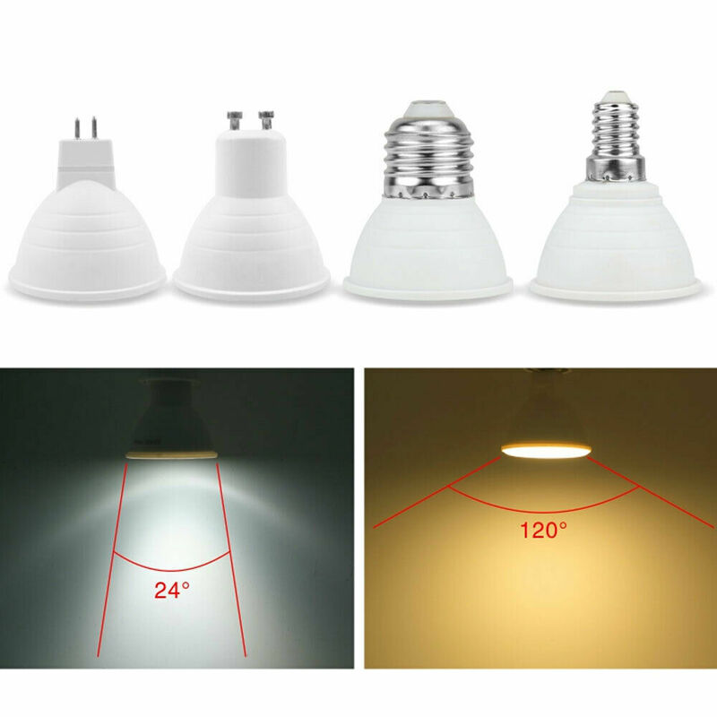 6 واط E27 E14 GU10 MR16 COB LED الأضواء مصابيح كهربائية أمبولة بيضاء 2835 AC220V LED مصابيح كشاف صغيرة الحجم السوبر مشرق إضاءة المنزل