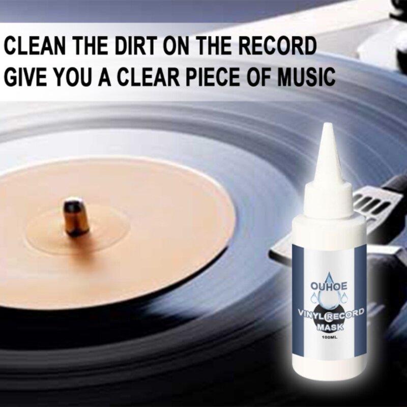 مسجل فينيل منظف الألبوم غسالة تنظيف الملحقات عدة سجل تنظيف الحل السائل شفرة