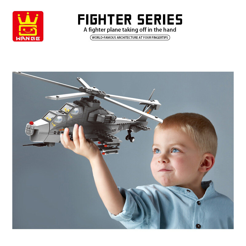 الطوب مقاتلة طائرة حربية كتل اللعب طائرة نموذجية الأطفال هدية Wange العسكرية السماء الحرب MOC لتقوم بها بنفسك لعبة للأطفال WW2 طائرة الجيش