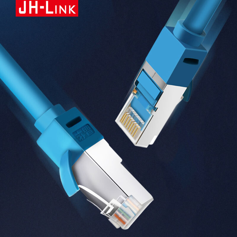 JH-LINK Cat6 كابل إيثرنت rj45 كابل شبكة محلية القط 6 شبكة كابل التصحيح لأجهزة الكمبيوتر المحمول #1