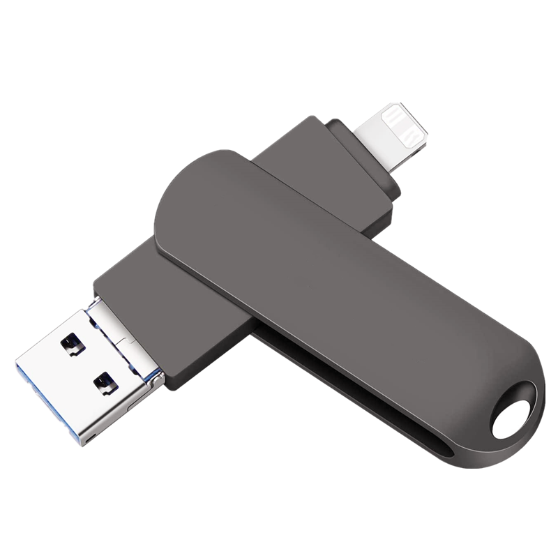 USB فلاش حملة USB بندريف آيفون Xs ماكس X 8 7 6 باد 16/32/64/128 256 جيجابايت مفتاح MFi البرق القلم محرك