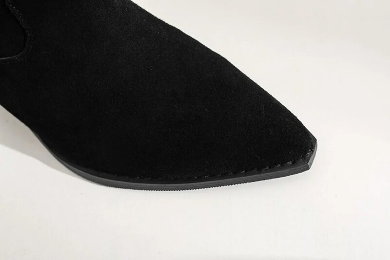 جديد الشتاء الأحذية النسائية وأشار عالية الكعب السيدات سميكة سوليد الأحذية مزاجه أنيقة و حذاء من الجلد ملهى ليلي أحذية الحفلات