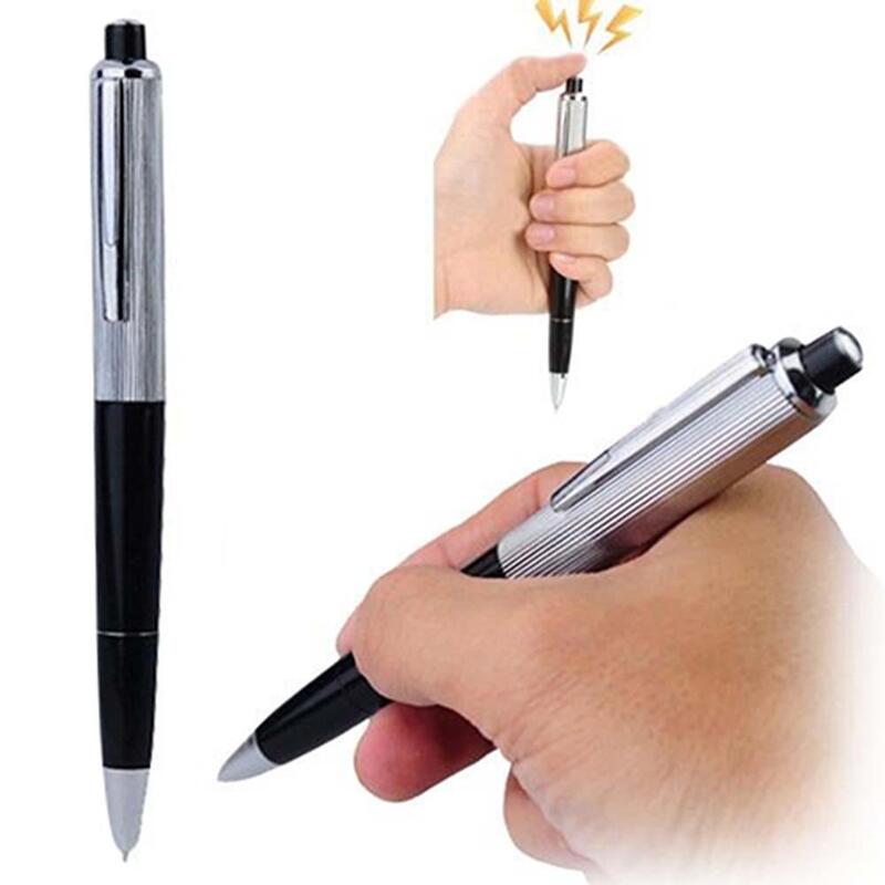 الجدة فائدة قلم حبر جاف صدمة كهربائية القلم مضحك Kuso المزحة خدعة نكتة أداة لعبة هدية