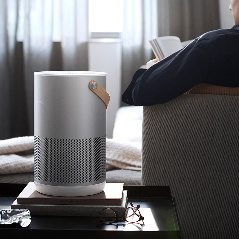 جهاز جديد لتنقية الهواء من Smartmi لعام 2021 جهاز تحكم ذكي P1 ، يعمل بصمت مع أدوات منزلية ، أليكسا ، يا جوجل للهواء النقي ، 30 غرفة معيشة