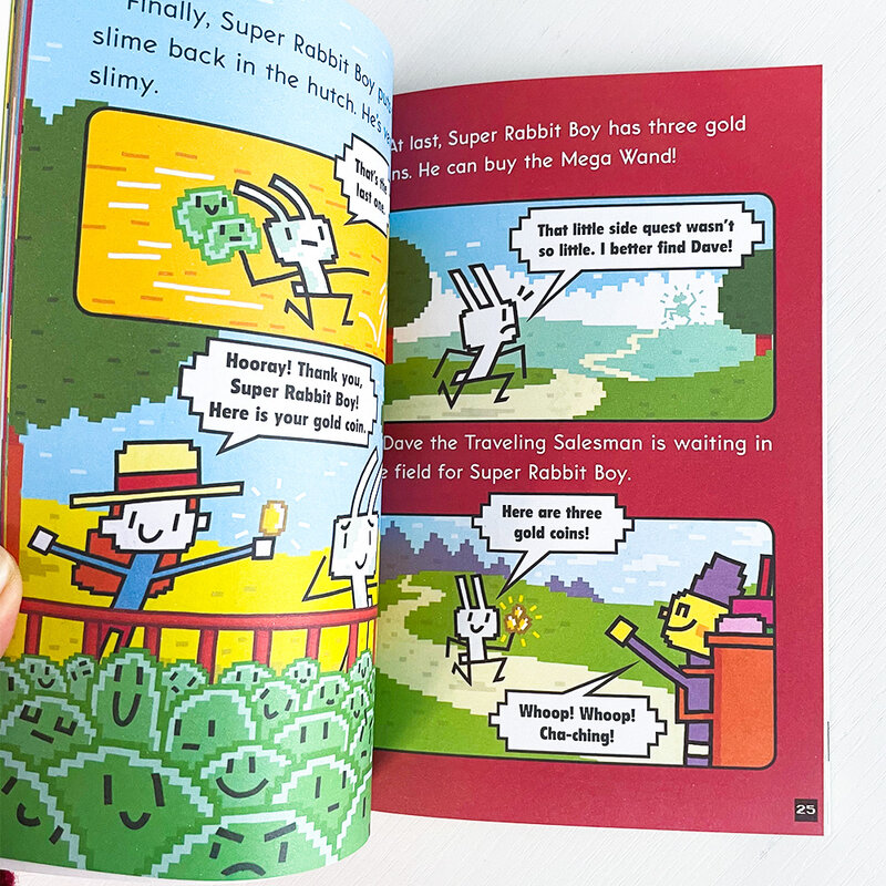 8 كتب/مجموعة الصحافة بداية سوبر أرنب الصبي كتاب مجموعات في الإنجليزية كتاب قصص للأطفال المانجا كتاب الإنجليزية الأطفال تعلم #5