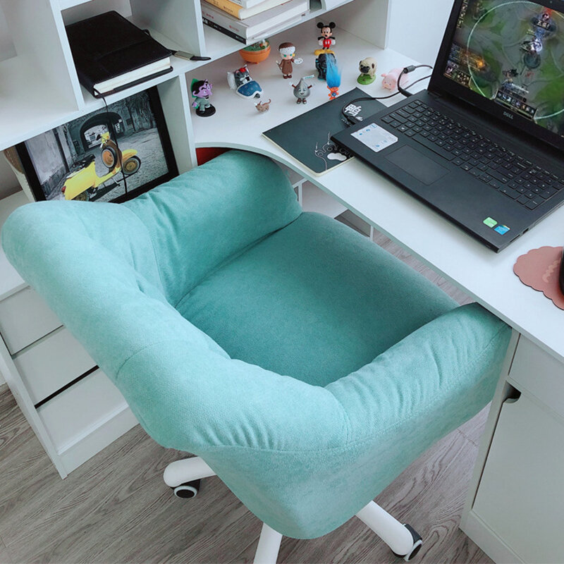 النمط الاسكندنافي اللون أريكة استرخاء مريحة الكمبيوتر قطب كرسي غرفة نوم دراسة مكتب بناء الترفيه التفاوض كرسي
