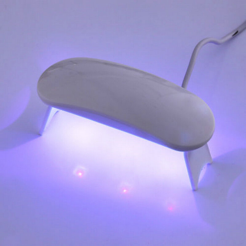 مصباح مسمار LED الأشعة فوق البنفسجية مصباح للهاتف واقي للشاشة مسمار الفن USB المحمولة مسمار تلميع الأشعة فوق البنفسجية