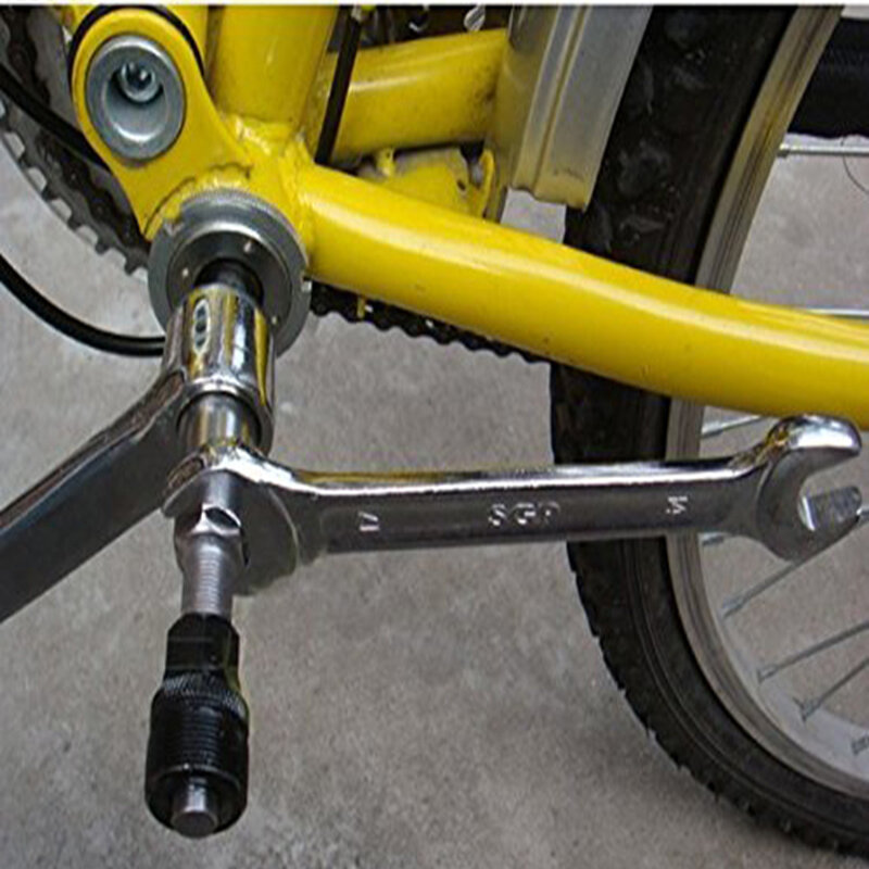 دراجة نارية دراجة نارية كرنك عجلة النازع أسفل قوس الدراجات كرانسيت دواسة مزيل أداة إصلاح الفضة أدوات الدراجة