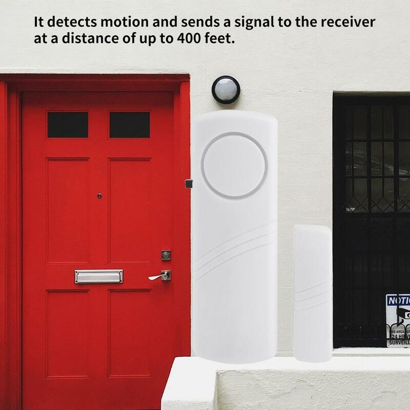 لاسلكي نافذة الباب لص إنذار مع جهاز استشعار مغناطيسي باب دخول مكافحة لص نظام إنذار المنزل جهاز الأمن بالجملة