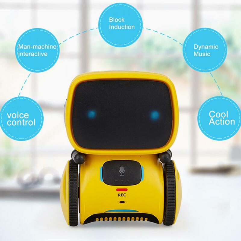 لعبة روبوت الذكية للأطفال تعمل باللمس وظيفة الروبوت مع وظيفة التعرف على الكلام لعبة روبوت الإلكترونية مع موسيقى الرقص المشي