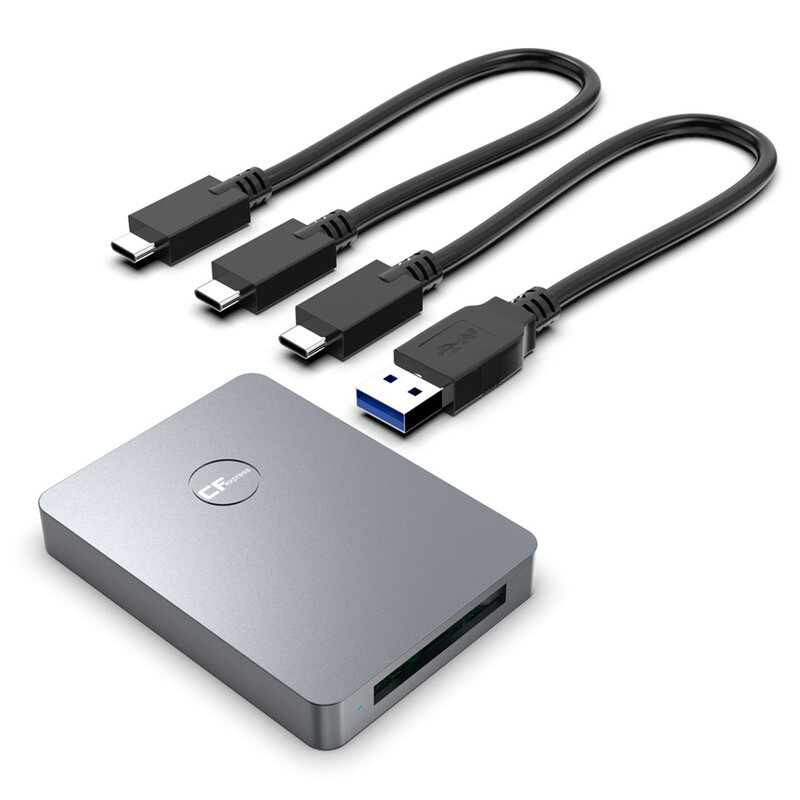 قارئ بطاقة USB CFexpress نوع B قارئ بطاقة USB3.1 Gen2 محول 10 Gbps ل Win XP و كابل ل SLR ملحقات للكمبيوتر المحمول Cardreader