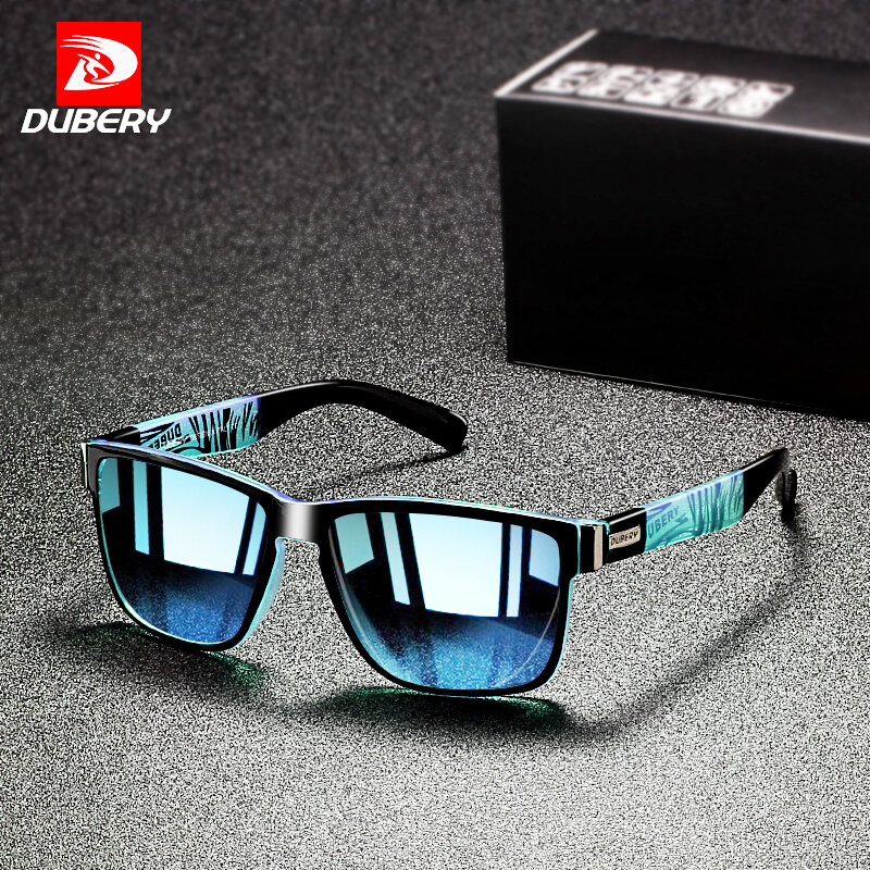DUBERY 2020-نظارات شمسية مستقطبة للرجال ، تصميم كلاسيكي للعلامة التجارية ، إطار PC ، عدسات راتينج ملونة ، UV400 ، نظارات قيادة D3 #1