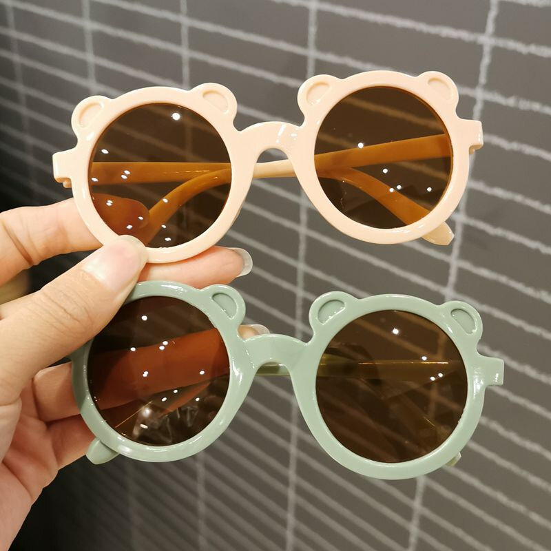 MAYTEN الأطفال النظارات الشمسية فتاة بيبي بوي لطيف الصيف الدب الصغير إطار نظارات شمسية نظارات النسخة الجديدة موضة الاطفال نظارات