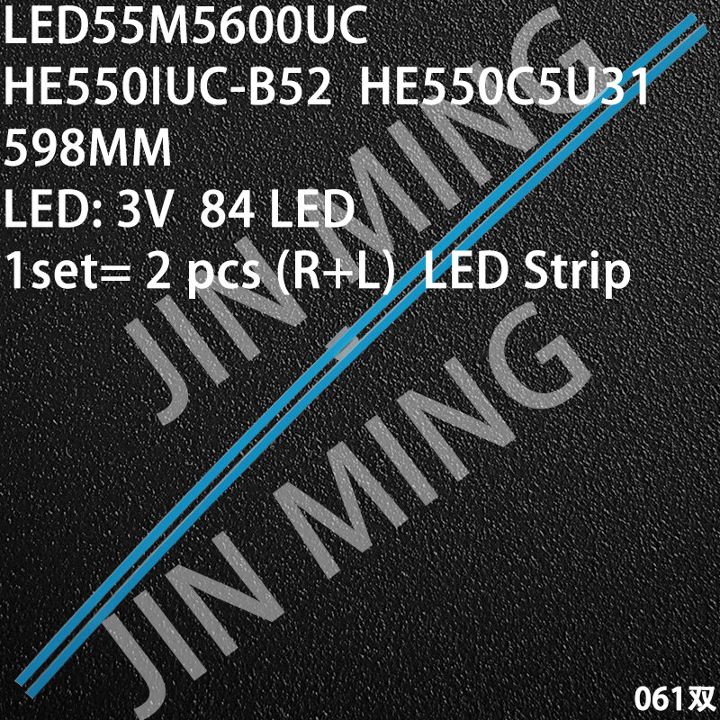 LED قطاع ل هايسنس LED55M5600UC HE550IUC-B52 HE550C5U31