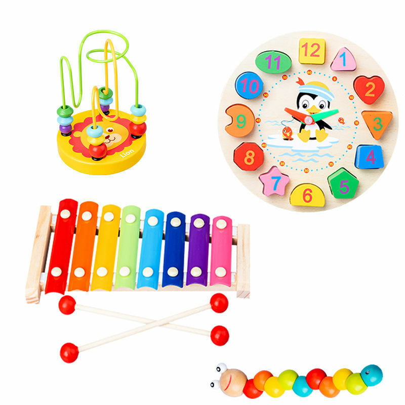ثمانية ملاحظات على البيانو الطفل خشبية آلة موسيقية الأطفال الموسيقى التنوير التعليم الوالدين والطفل التفاعل