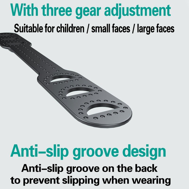 5 قطعة قابل للتعديل قناع الوجه سدادات حماية الأذن هوك تمديد Grips مشبك حزام حامل اكسسوارات