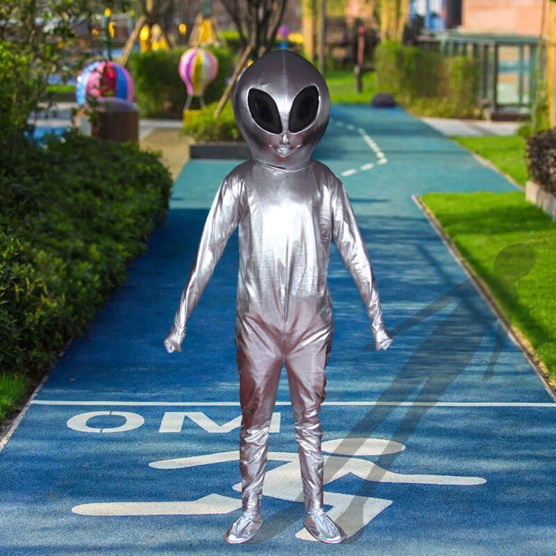 [TML] تأثيري UFO الأجانب زي التميمة الغريبة شخصية كرتونية زي الإعلان زي حفلة زي كرنفال الحيوان