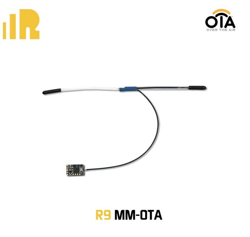 FrSky R9MM OTA جهاز استقبال صغير الوصول 900MHz طويلة المدى دعم مقلوب S.Port متوافق مع R9M2019 R9Mlite