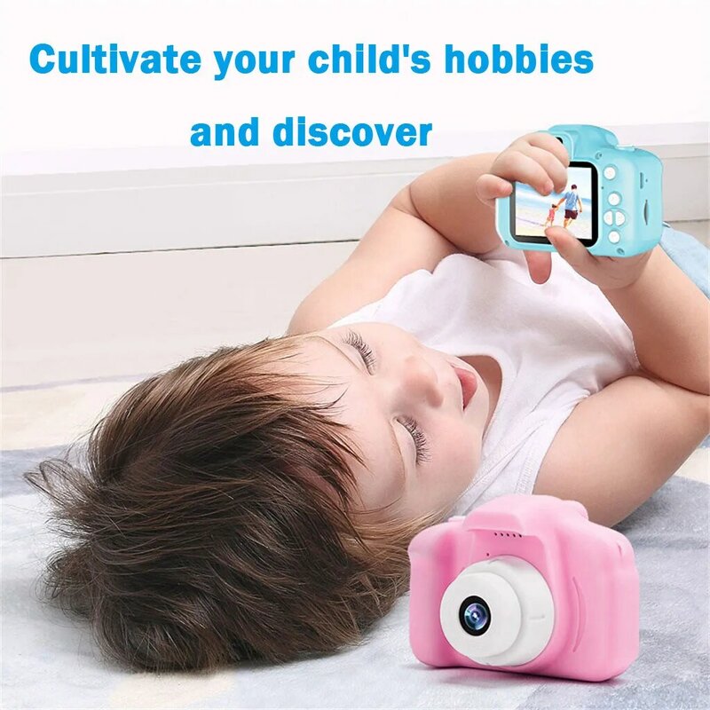 لعب للأطفال الرقمية كاميرا 2.0 LCD البسيطة كاميرا HD 1080P الأطفال الرياضة كاميرا هدية zabawki dla dzieci juguetes #2