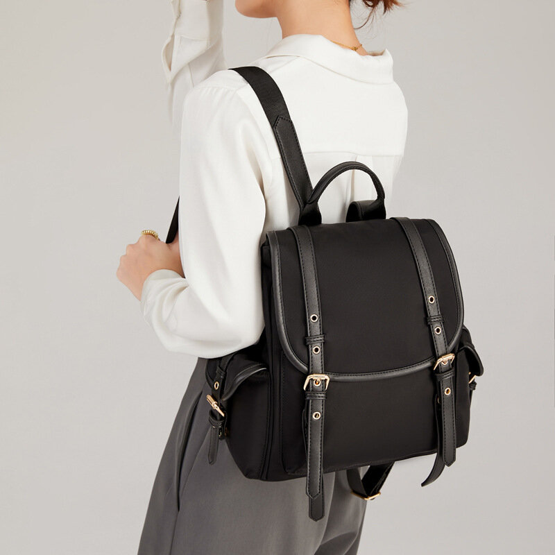 حقيبة السفر المرأة على ظهره جديد تنوعا موضة أكسفورد القماش بسيط الترفيه طالب حقيبة مدرسية