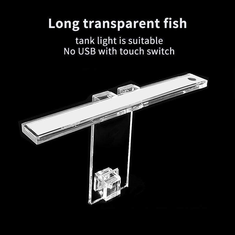 LED حوض السمك مصباح ضوء النبات يناسب الدبابات 3-8 مللي متر سماكة المائية مصباح حوض السمك قوس ضوء UND بيع