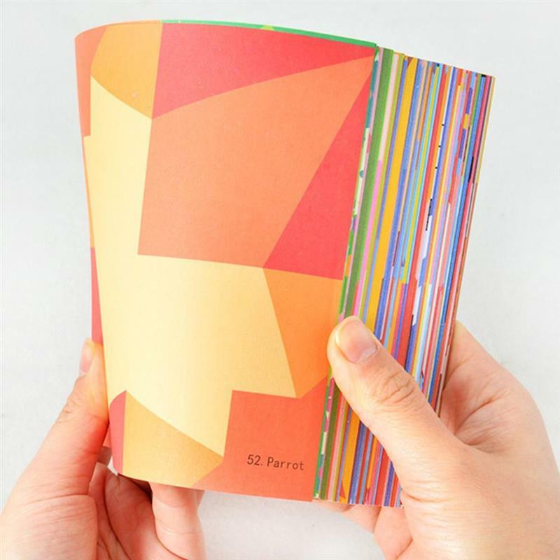 Art |-f-| الخياطة DIY بها بنفسك 108 ورقة ملونة اوريغامي طقم كتب ورقة للحرف اليدوية اوريغامي مجموعة لتقوم بها بنفسك الفن ورق الحرف ألعاب تعليمية