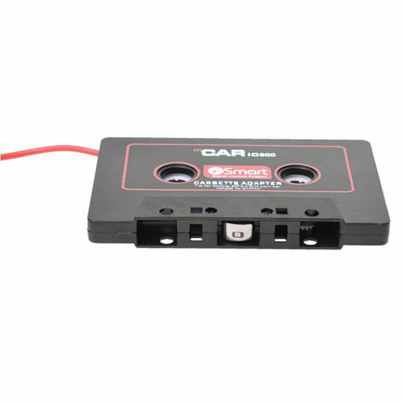 أنظمة صوت السيارة سيارة ستيريو كاسيت الشريط محول للهاتف المحمول MP3 AUX B8T5 أسود أحمر اللون دائم