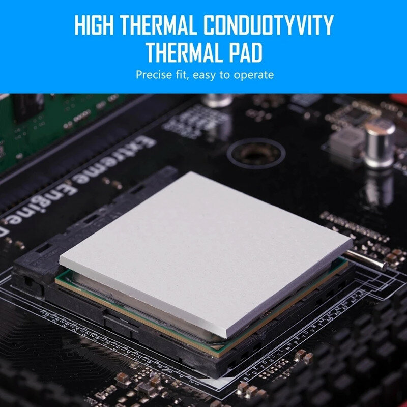 Ocng لوحة حرارية 15 واط/MK لينة تبديد الحرارة بطانة حماية من السيليكون وحدة المعالجة المركزية/GPU بطاقة جرافيكس اللوحة سيليكون الشحوم وسادة متعدد...
