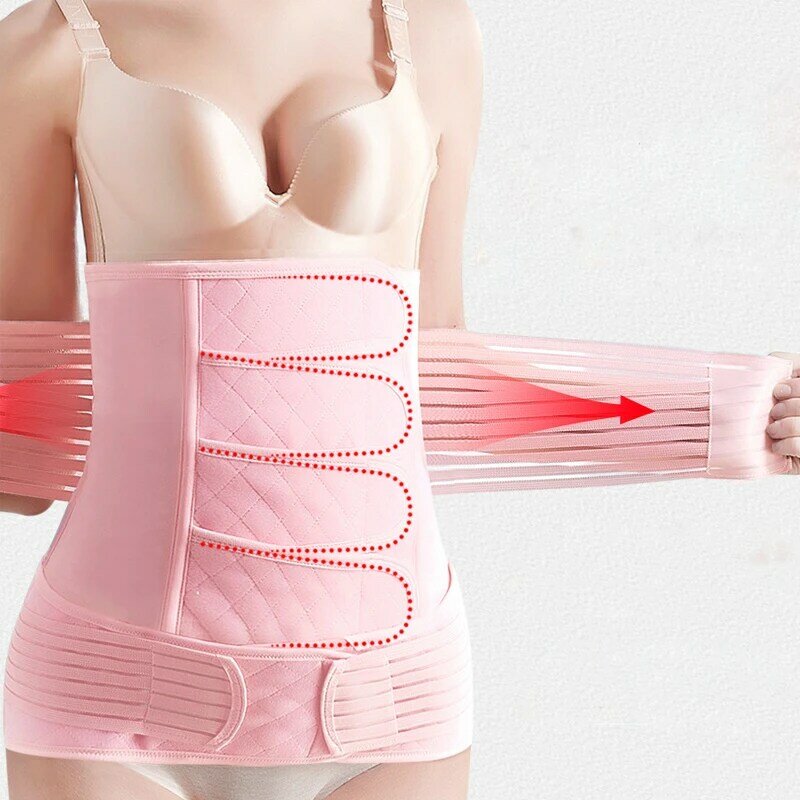 Vip Link الأمومة بعد الولادة حزام الانتعاش ضمادة الخصر النحيف Cinchers محدد لشكل الجسم المشكل مشد الخصر Afer الحمل