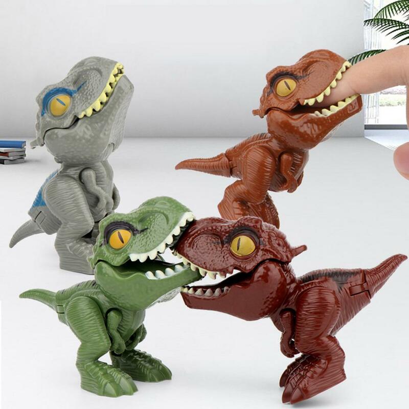 الإبداعية صعبة الديناصور نموذج لعبة على شكل ديناصور اليد العض ديناصور فنجر بيضة ديناصور لعبة التفاعلية العض اليد الديناصورات