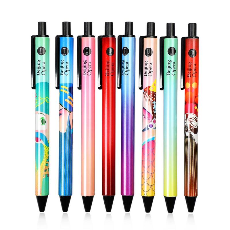 16 قطعة M & G أوبرا الوجه توقيع هلام القلم 0.5 مللي متر طالب الفردية الكتابة القلم مع صندوق هدية