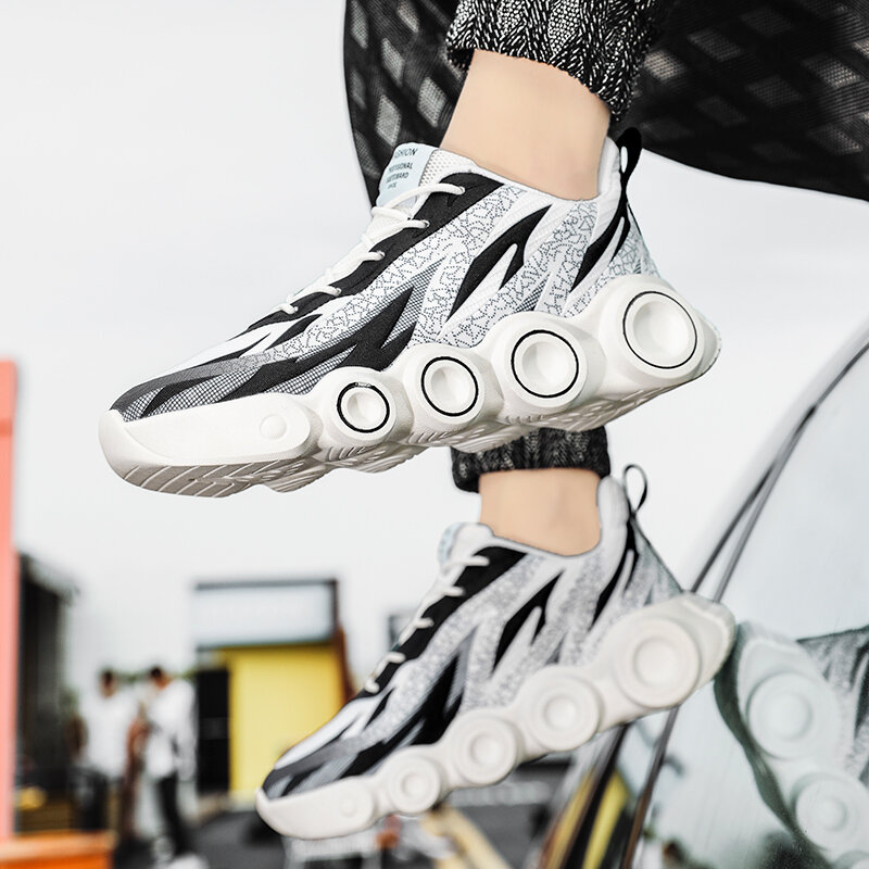 جديد الراقية تنفس شبكة أحذية رياضية ، الحضرية أجهزة لياقة خارجية أحذية للمشي ، العصرية أحذية خفيفة أنيقة للمراهقين