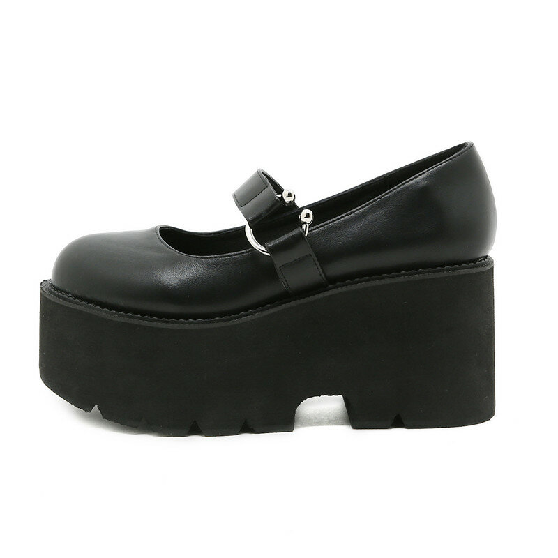 AIYUQI أحذية النساء منصة لوليتا 2021 جديد الربيع الصيف الحلو فتاة ماري جين عالية الكعب موضة سميكة كعب أحذية نسائية