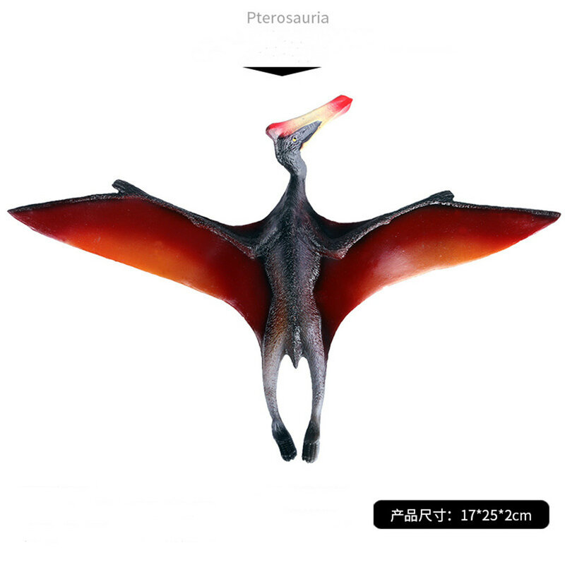Pterhexur Anhanguera Pterodactyl الشكل ديناصور لعبة مجسمة جامع ديكور هدية محاكاة الجوراسي ديناصور أرقام لعبة
